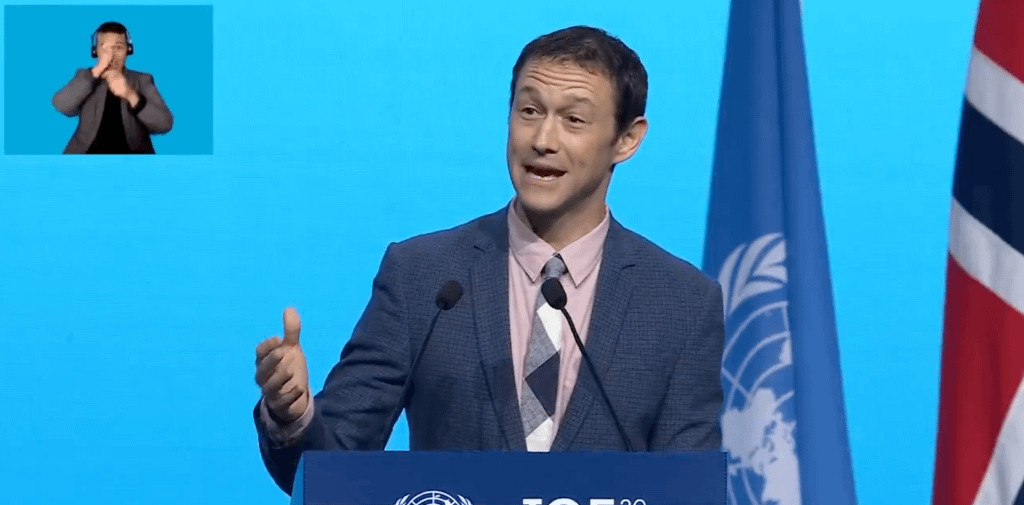 Joseph Gordon-Levitt argumentiert, dass „Ihr digitales Selbst Ihnen zu Ihnen gehört“ im UN Internet Forum