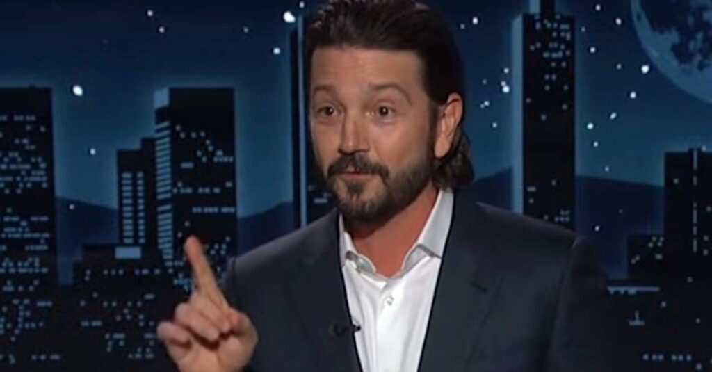 'Kimmel' Gast Gastgeber Diego Luna bietet einen lustigen Plan, um Trumps Amerika zu entkommen