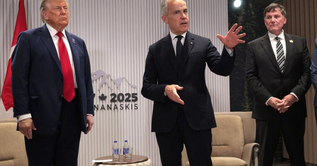 ‚Ich habe ein Tarifkonzept. Mark hat ein anderes Konzept: Trump und Carney treffen sich von Angesicht zu Angesicht – thestar.com 'Ich habe ein Tarifkonzept. Mark hat ein anderes Konzept: Trump und Carney treffen sich von Angesicht zu Angesicht - thestar.com