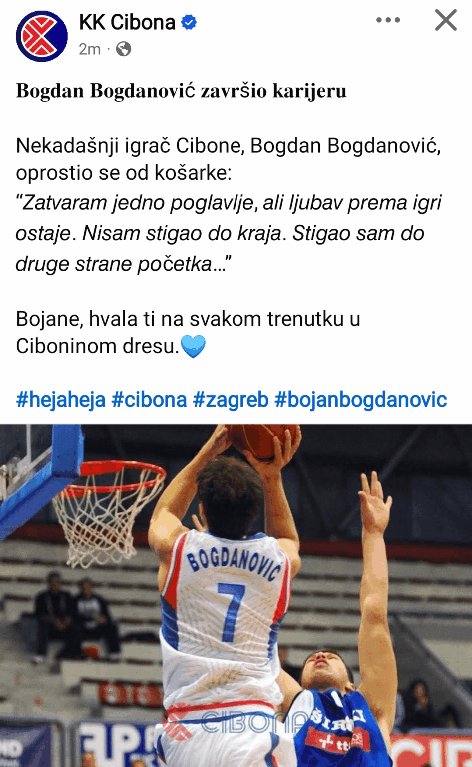 Cibona, kann er senken?