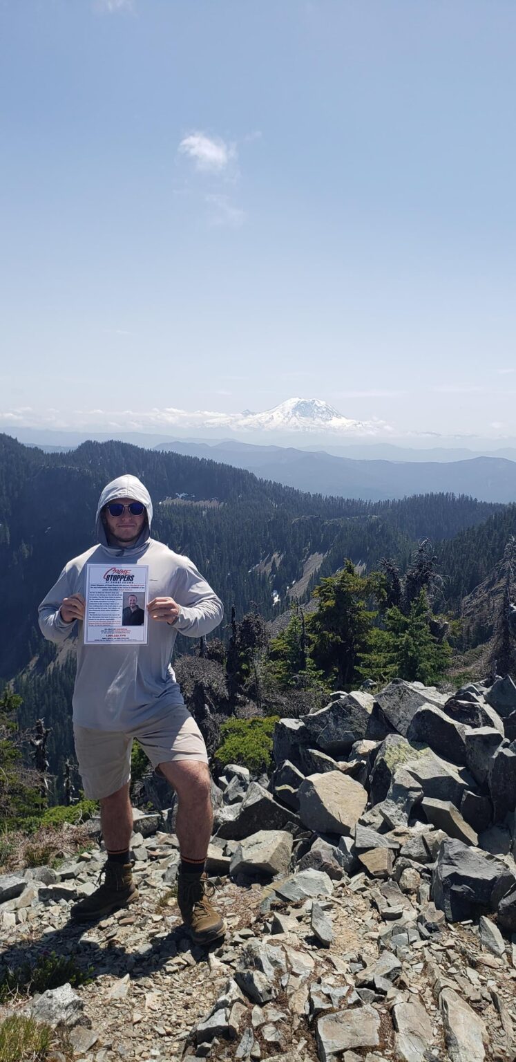 McClellan Butte, Washington – Rainier für Robert McClellan Butte, Washington - Rainier für Robert