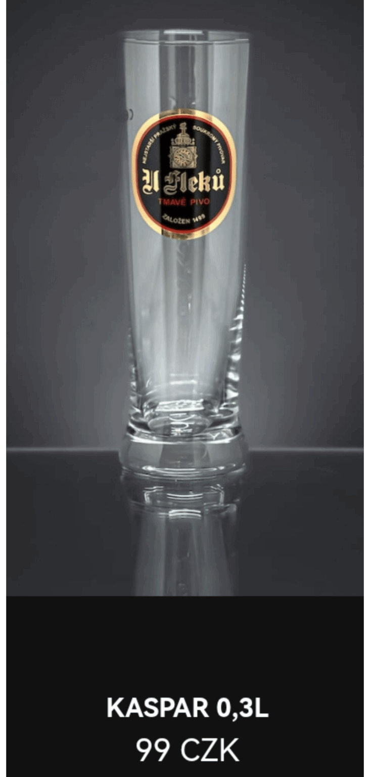 Helfen! Ich habe den U -Fleku -Glas meines Freundes gebrochen!