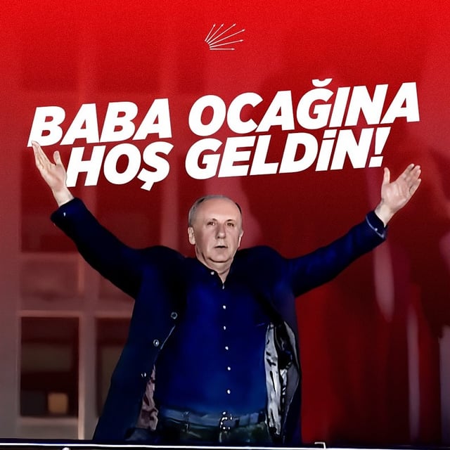 Muharrem İnce schloss sich offiziell wieder dem CHP an
