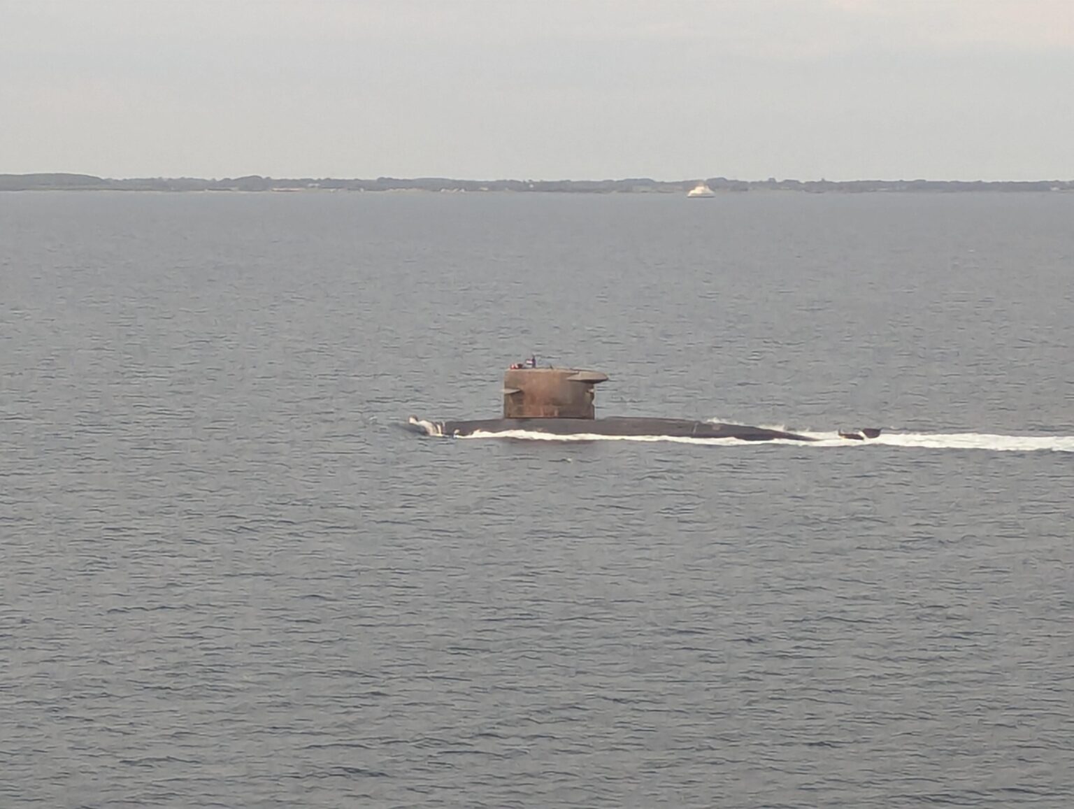 U -Boot in dänischen Gewässern