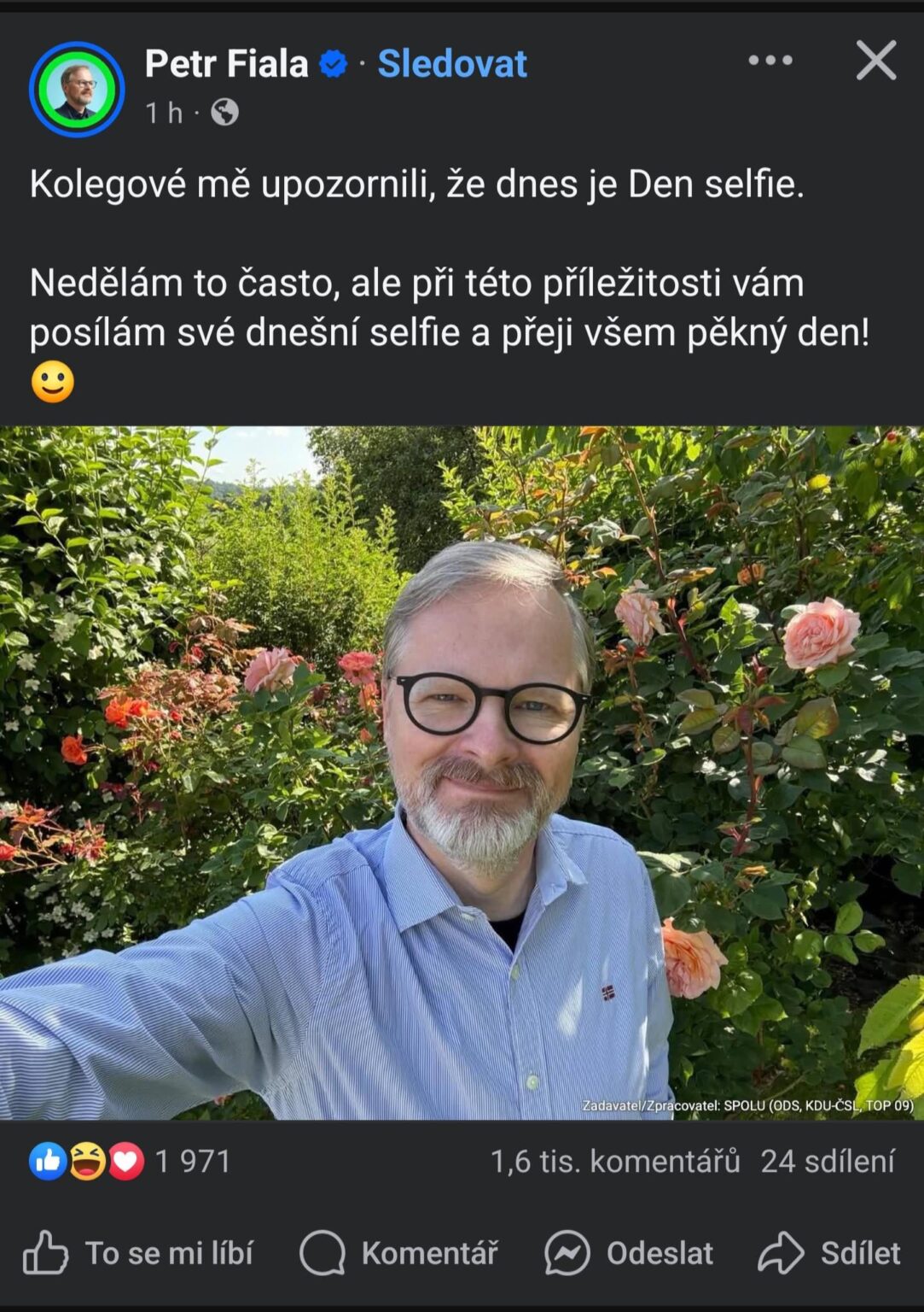Wussten Sie, dass heute ein Selfie -Tag ist?