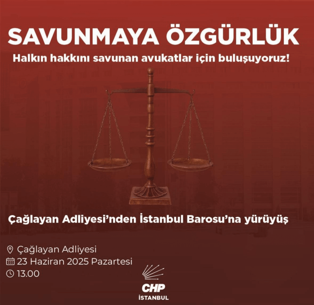 CHP nannte Istanbul nach Caglayan Courthouse.
