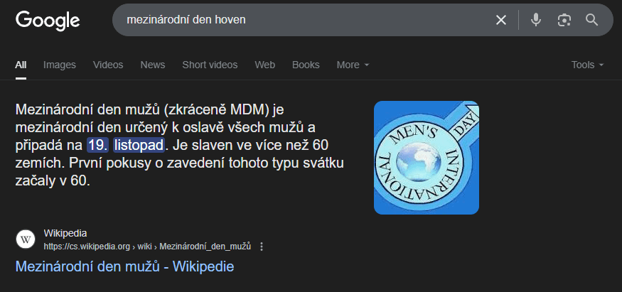 Möchte es Männern Google etwas angeben?