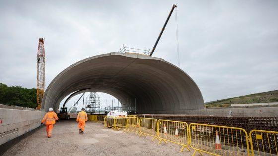 Hs2 | Der Bau von Fledermausschuppen mit allen damit verbundenen Zivilarbeit kostet 216 Mio. GBP, enthüllt DFT