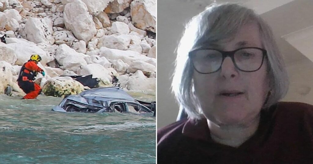 Paar starb mit seinen beiden Hunden, als ihr Auto 300 Fuß vor der Klippe Isle of Wight stürzte