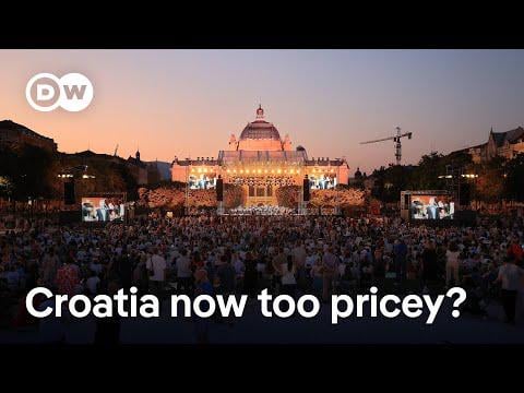 Was macht DW News eine Beilage darüber, ob Kroatien teuer geworden ist