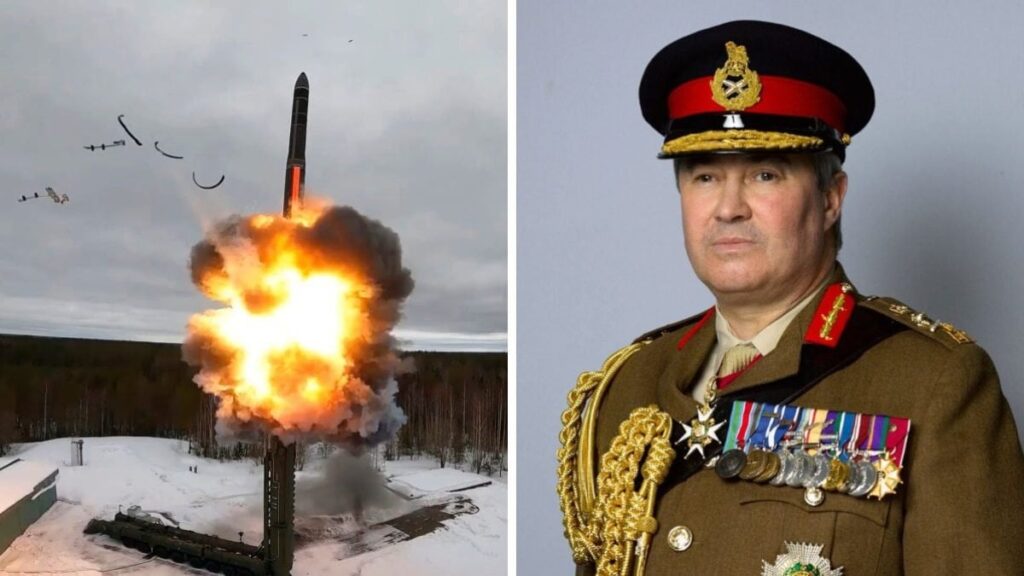 Jeder in Großbritannien muss sich auf Raketenangriffe vorbereiten, warnt Top General