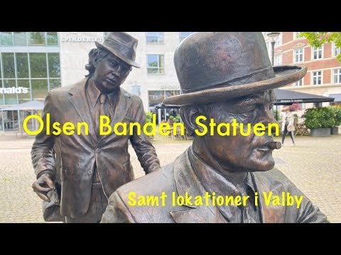 Olsen Bandenstatue - sowie Standorte in Valby