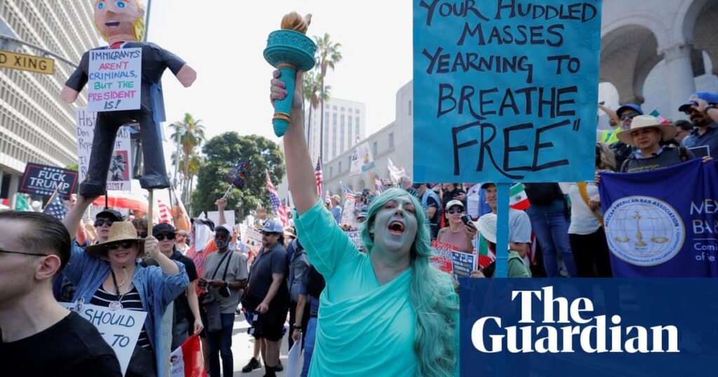 Millionen in den USA werden für "No Kings" -Proteste gegen Donald Trump herausgestellt