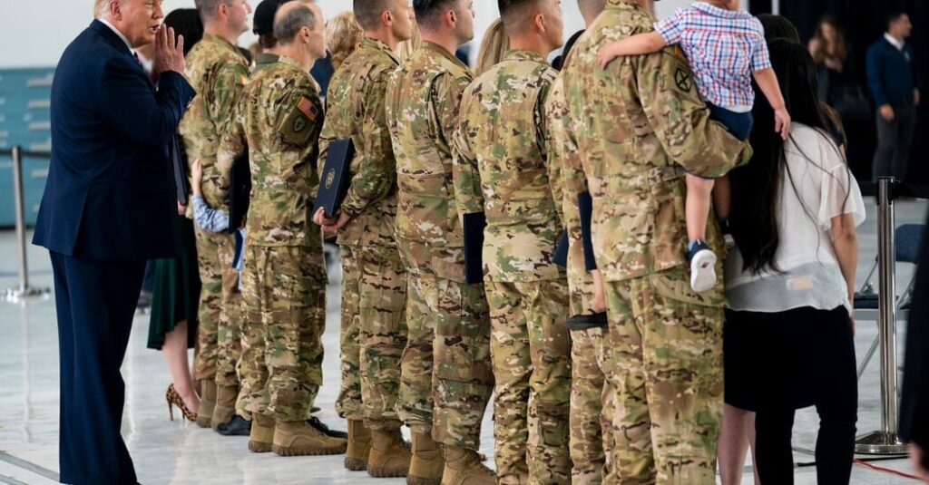 Trump setzt die Nationalgarde unter einer selten genutzten Macht ein