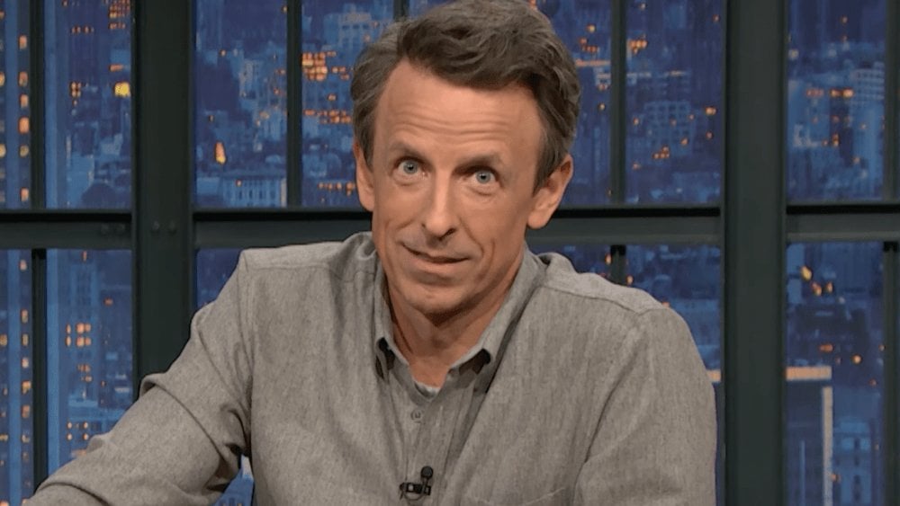 Seth Meyers röstet Elon Musk, weil er bisher darauf gewartet hatte, dass "Trump vielleicht ein Pädophiler sein könnte": "Das Sie wussten das schon und es war kein Dealbreaker".