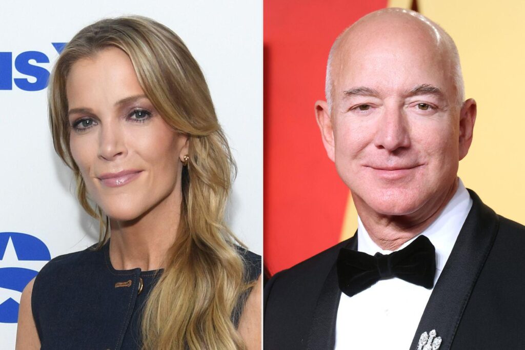 Megyn Kelly sagt, dass Jeff Bezos bei seiner Hochzeit mit Lauren Sánchez wie ein wandelnder Penis aussieht