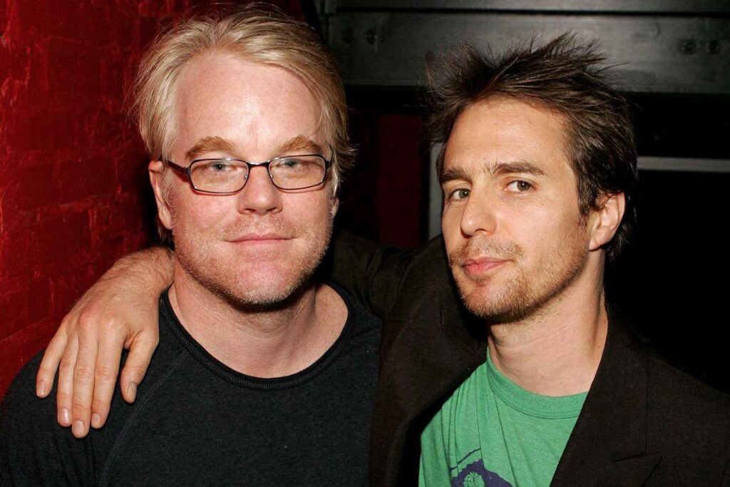 Sam Rockwell sagt, er bedauere, dass er vor seinem Tod nie einen Film mit dem Freund Philip Seymour Hoffman gemacht hat