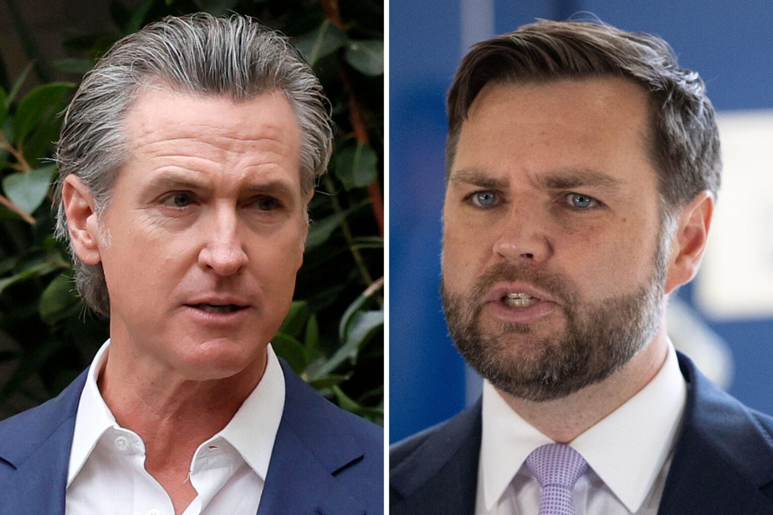 Gavin Newsom fordert JD Vance heraus: "Wie wäre es, wenn ich es mir ins Gesicht sagen würde?"