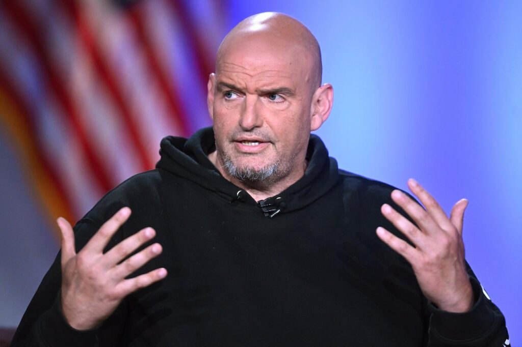 Senator Fetterman bei Republikanern Pa. Republikaner als Demokraten: Umfrage