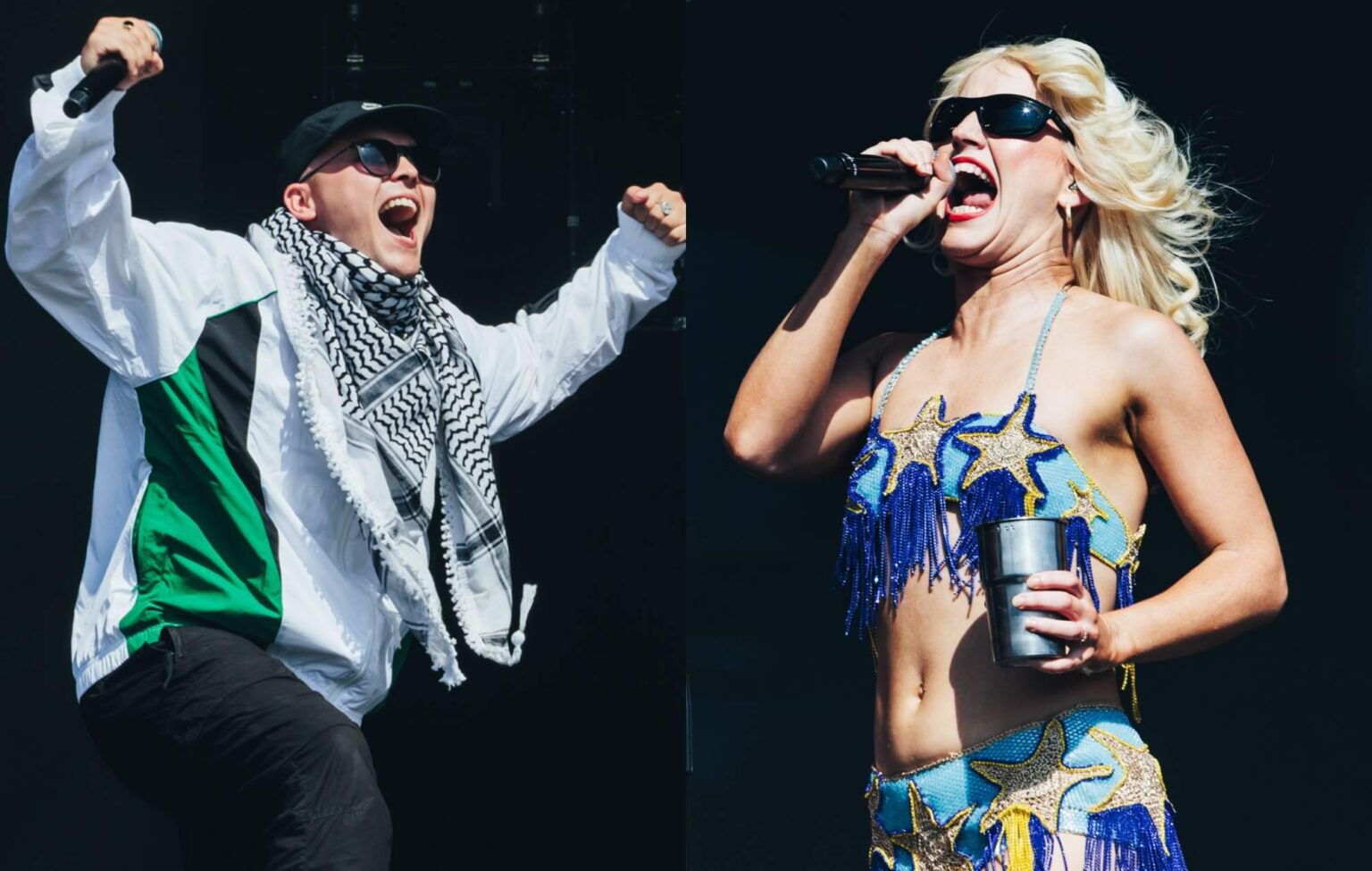 Amyl & The Sniffers verteidigen Knecap und Bob Vylan nach Glasto -Kontroverse: „Wenn Sie keine Politik in der Musik haben wollen, beschuldigen Sie den Musiker nicht – die Politiker und Journalisten beschuldigen.“ Amyl & The Sniffers verteidigen Knecap und Bob Vylan nach Glasto -Kontroverse: „Wenn Sie keine Politik in der Musik haben wollen, beschuldigen Sie den Musiker nicht - die Politiker und Journalisten beschuldigen.“