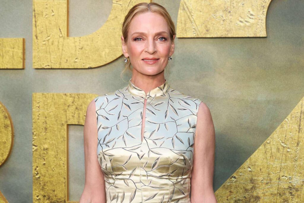 Uma Thurman sagt, sie ist in "Ehrfurcht", als sie ihre Kinder in ihren schauspielerischen Fußstapfen beobachtet: "Ich bewundere sie"