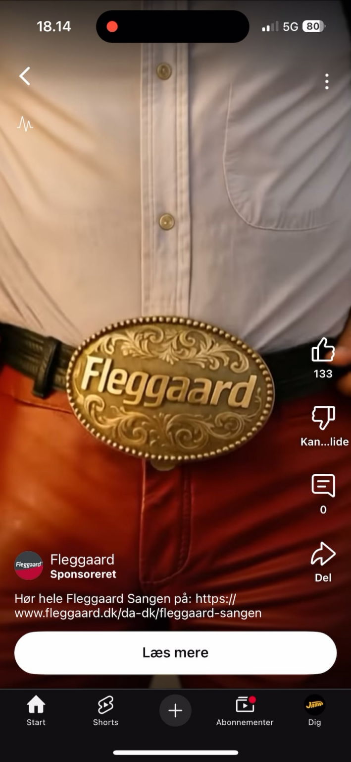 Jetzt ist Farrgaard auch auf die KI -Werbespots gesprungen