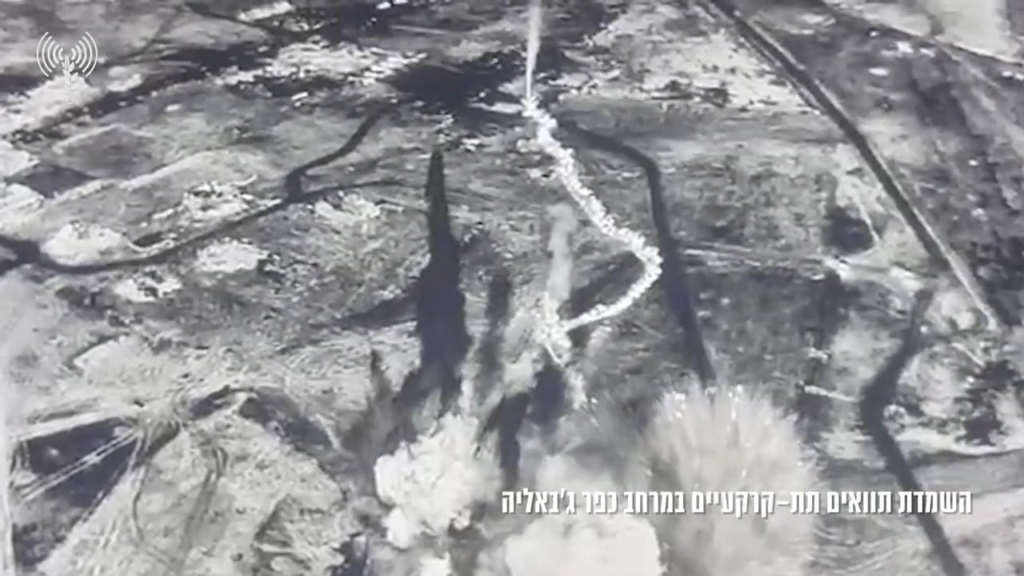 IDF bläst mehr als 2,5 km Hamas -Tunnel in Jabalia, Gaza, aus