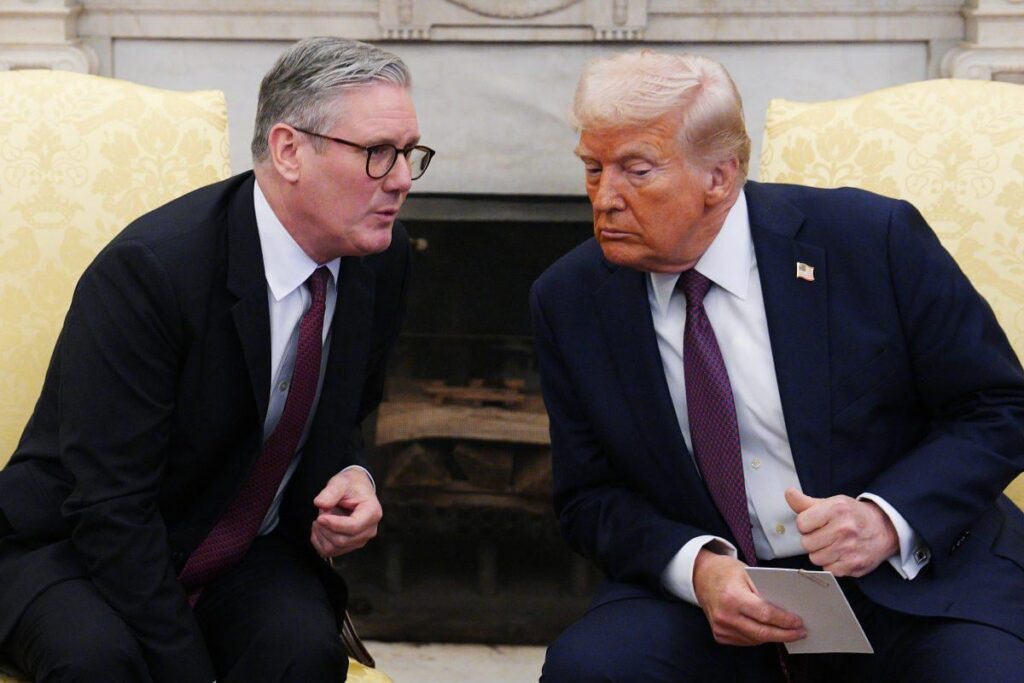 Großbritannien Luft- und Raumfahrt, um Zölle zu vermeiden, als der Trump-Starmer-Handelsabkommen gewonnen hat