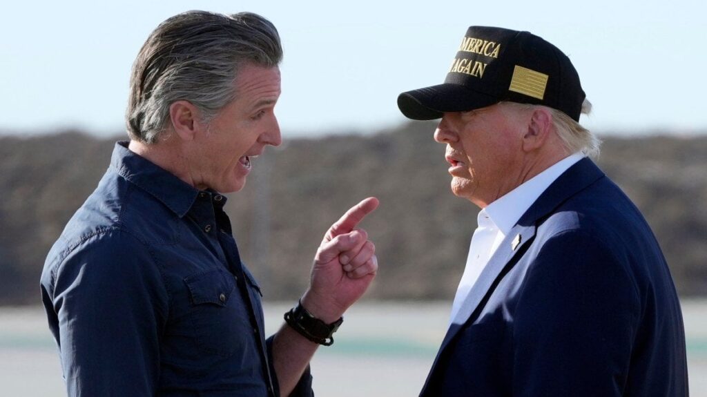 Gavin Newsom: Trump setzt Soldaten ein, weil er ein Spektakel will