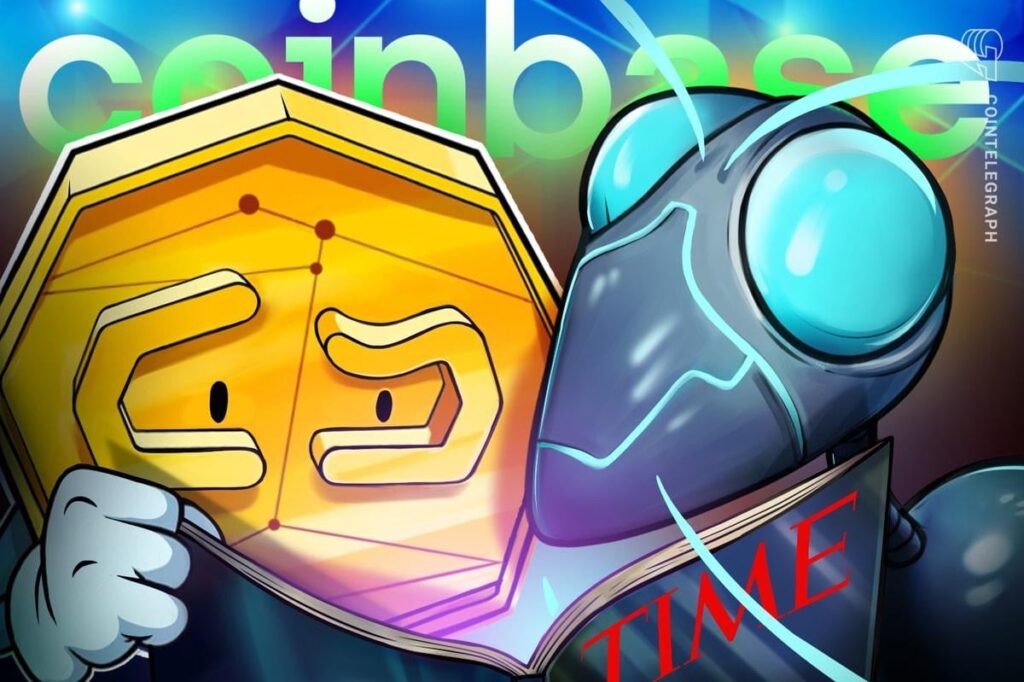 Coinbase macht die 100 einflussreichsten Unternehmen von Time von 2025 List