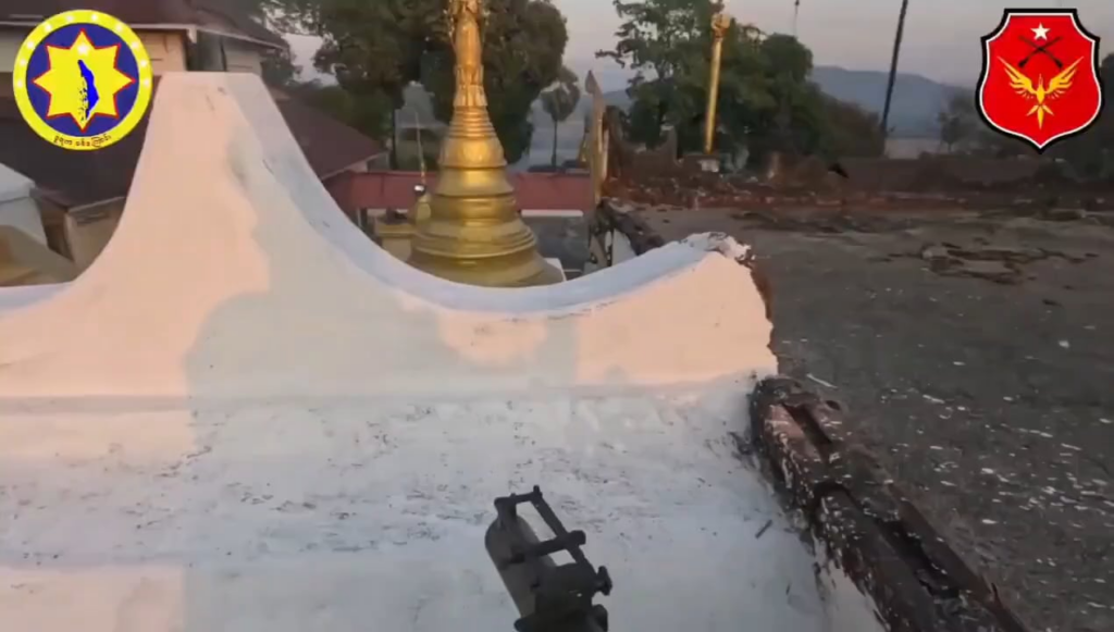 Dawei Nationale Befreiungsarmee gegen Junta -Streitkräfte in Tanintharyi, Myanmar, Februar 2025