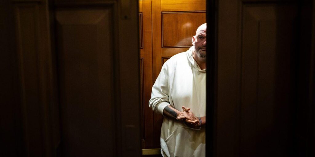 Fetterman stimmte mit GOP, um sicherzustellen, dass Trump den Iran wieder angreifen kann