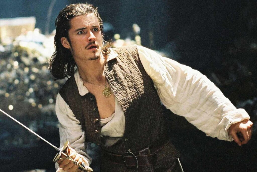 Orlando Bloom gibt zu, dass er Piraten des karibischen Films als "verrückte" Idee: "Film" auf einem Themenpark -Fahrt entlassen hat? "