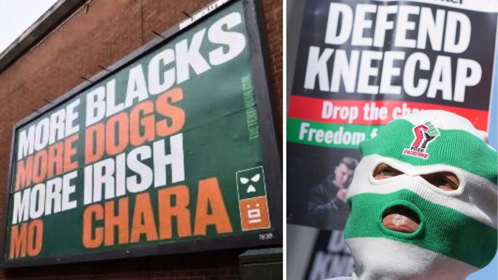 Kniesekap -Debüt in Londoner Werbetafeln vor dem Erscheinen des Terrorplatzes von 'Witch Hunt'