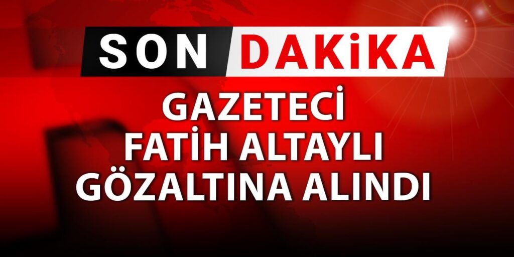 Fatih Altaylı wurde inhaftiert