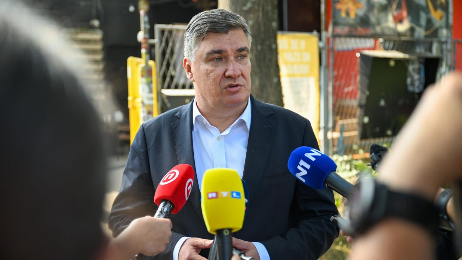 Präsident Milanovic: Kroatien muss Palästina anerkennen, und Israel ist gewalttätig, um einen Weltkonflikt zu verursachen