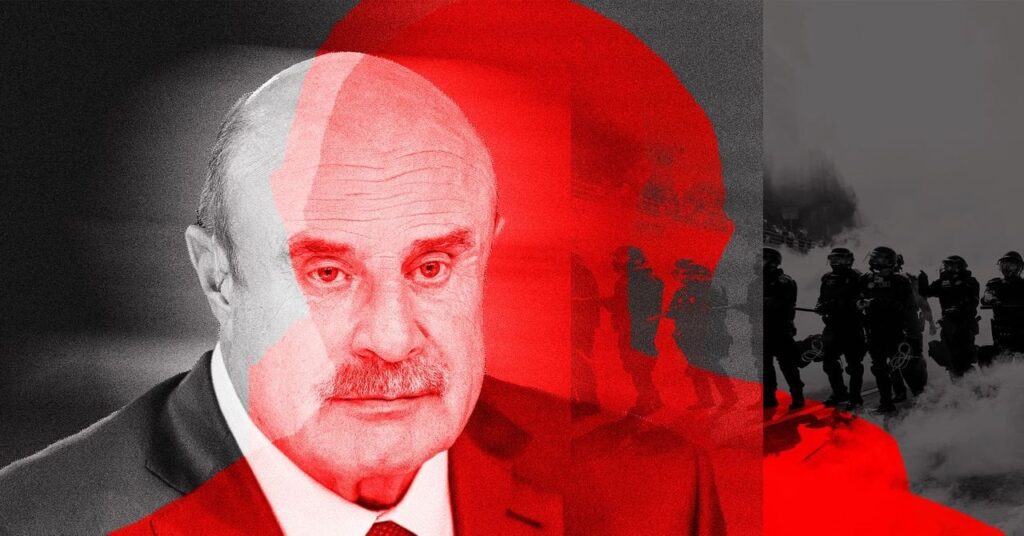 Die Trump -Regierung verwandelt Eisangriffe und Proteste in Reality -TV