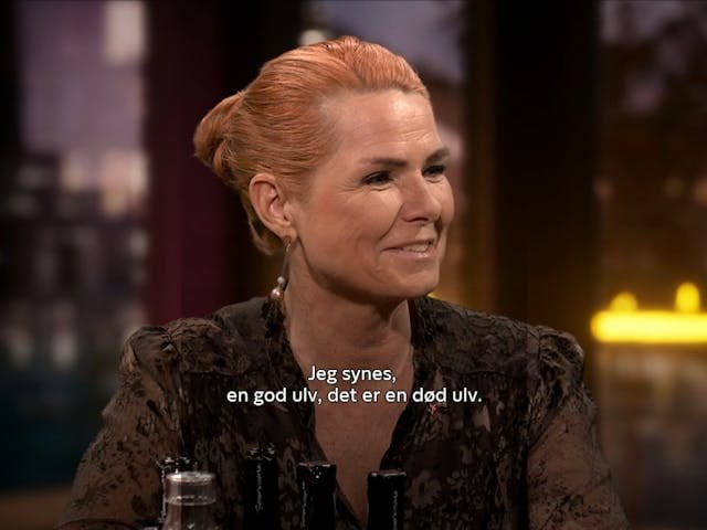 Ein guter Wolf ist ein toter Wolf, sagt Inger Støjberg