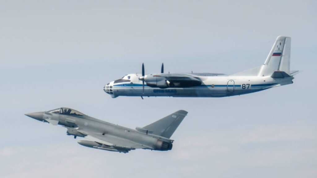 RAF -Kampfflugzeuge haben sechs Tage in Folge durcheinander gebracht