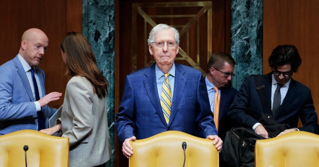 Mitch McConnell sagt, dass die Wähler Medicaid verlieren werden. Das ist eine riskante Wette.