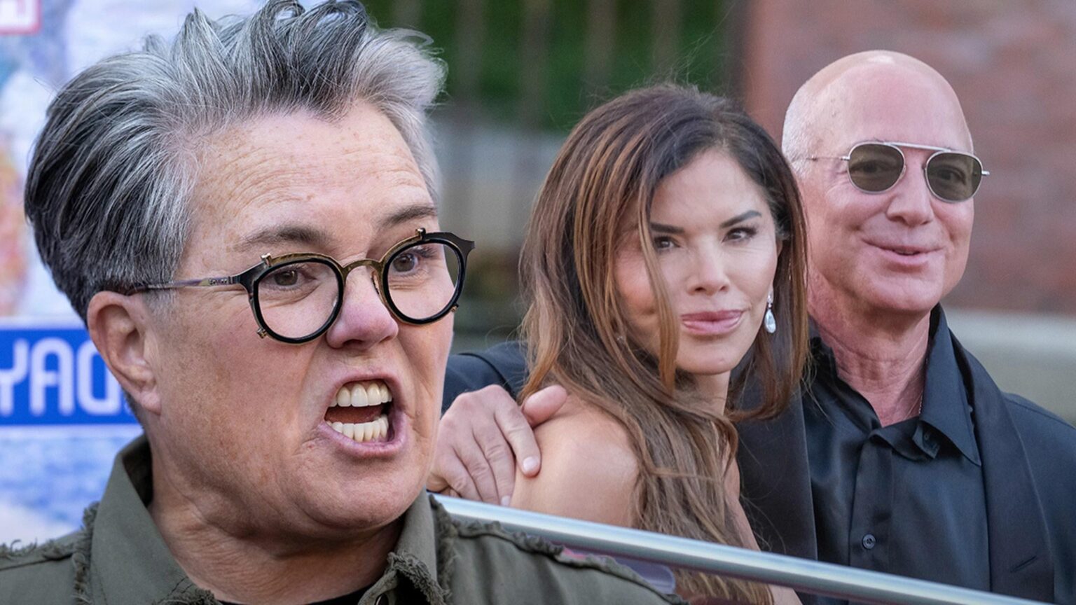 Rosie O'Donnell Slams Jeff Bezos, nennt Lauren Sanchez 'Fake Fembot Wife' '
