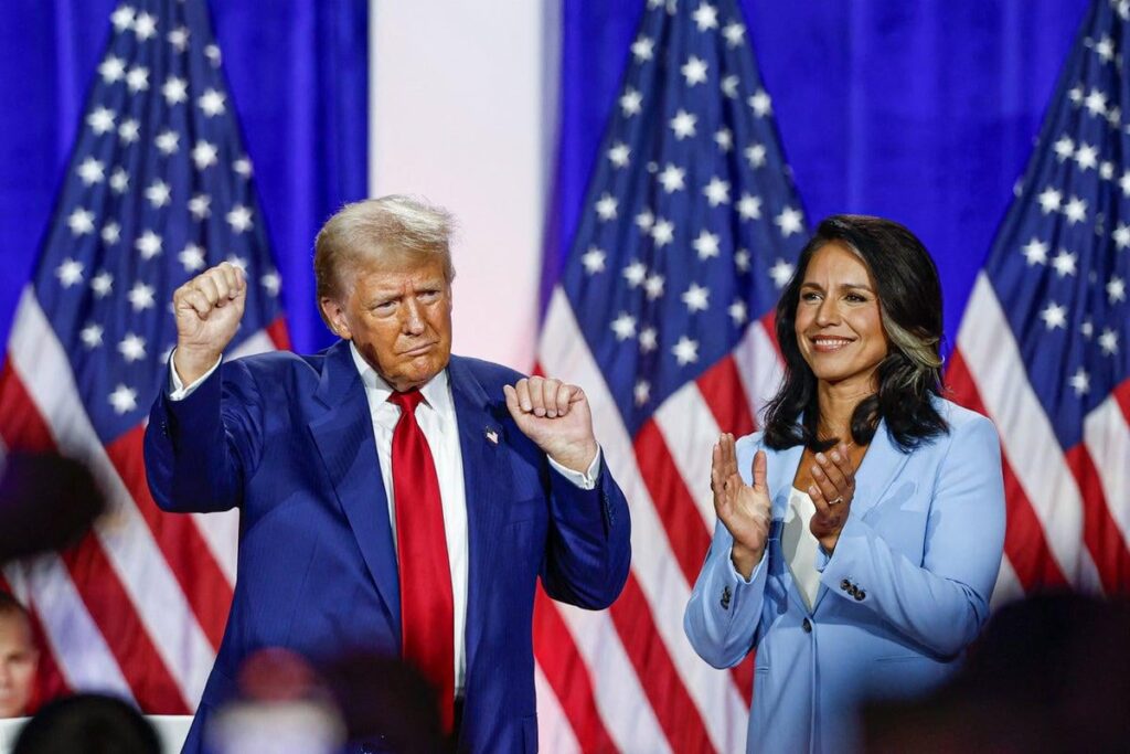Trump verliert das Vertrauen in Direktor der National Intelligence Tulsi Gabbard, während er ihr gesamtes Büro entfernen, sagt Senior Officer