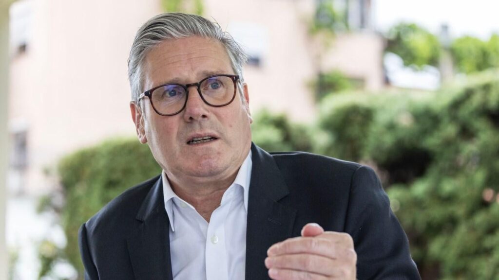 Keir Starrer: Meine Schwägerin hat das Glück, nach Feuerbombe am Leben zu sein