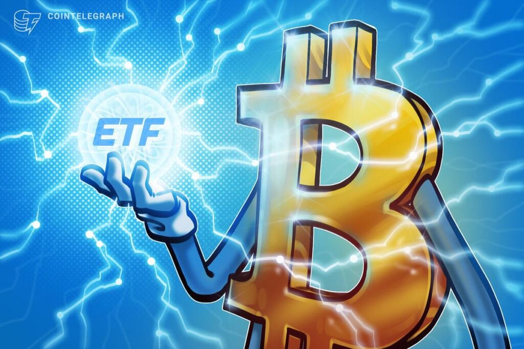 Bitcoin-ETFS-Aufzeichnungen 5-Tage-Zuflussstreifen inmitten geopolitischer Spannungen