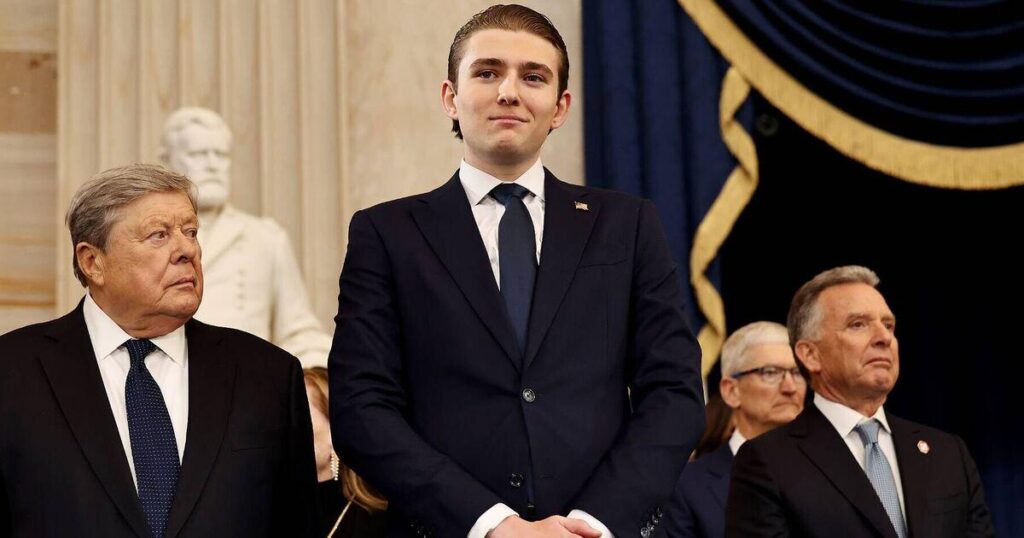 Barron Trumps Krypto -Vermögen könnte von IRS um 15 Millionen Dollar verkürzt werden