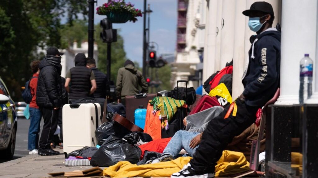 Migranten in Hotels gehalten, obwohl sie Ansprüche für Asyl verloren hatten