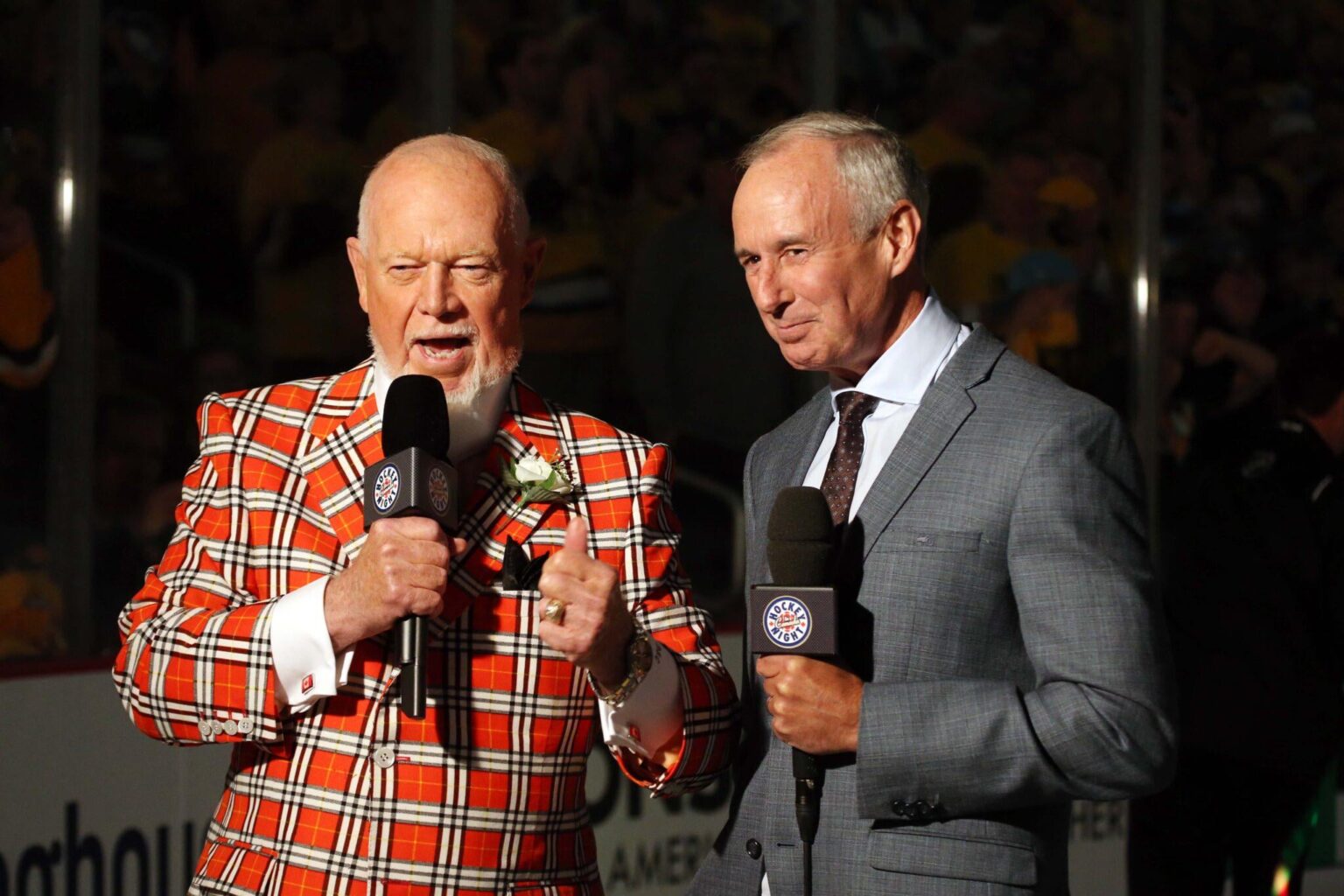 Don Cherry schließt den Podcast und "verabschiedet"