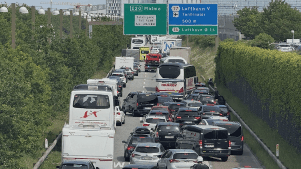Es ist wahrscheinlich nicht so gut eine Idee, ein Brückenrennen über der Øresund -Brücke zu veranstalten, während die Leute vom Volkstreffen in Bornholm nach Hause gehen müssen ...