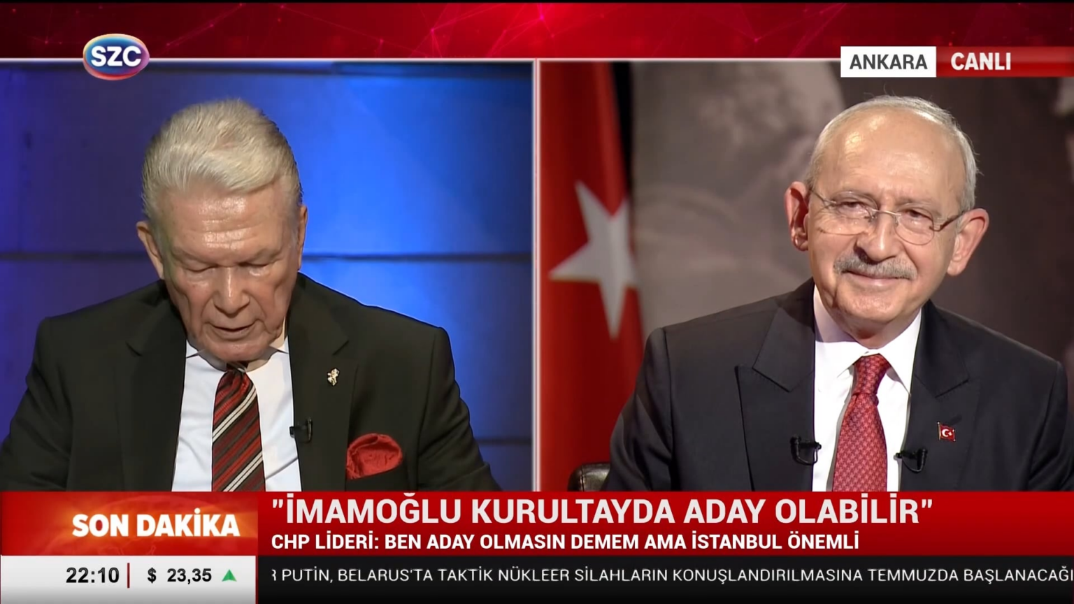 Im Gespräch mit Fatih Altaylı. Er tritt nicht zurück, weil er nicht vorbei ist, er wird die lokalen Wahlen nicht verlassen, ohne zu verlieren.