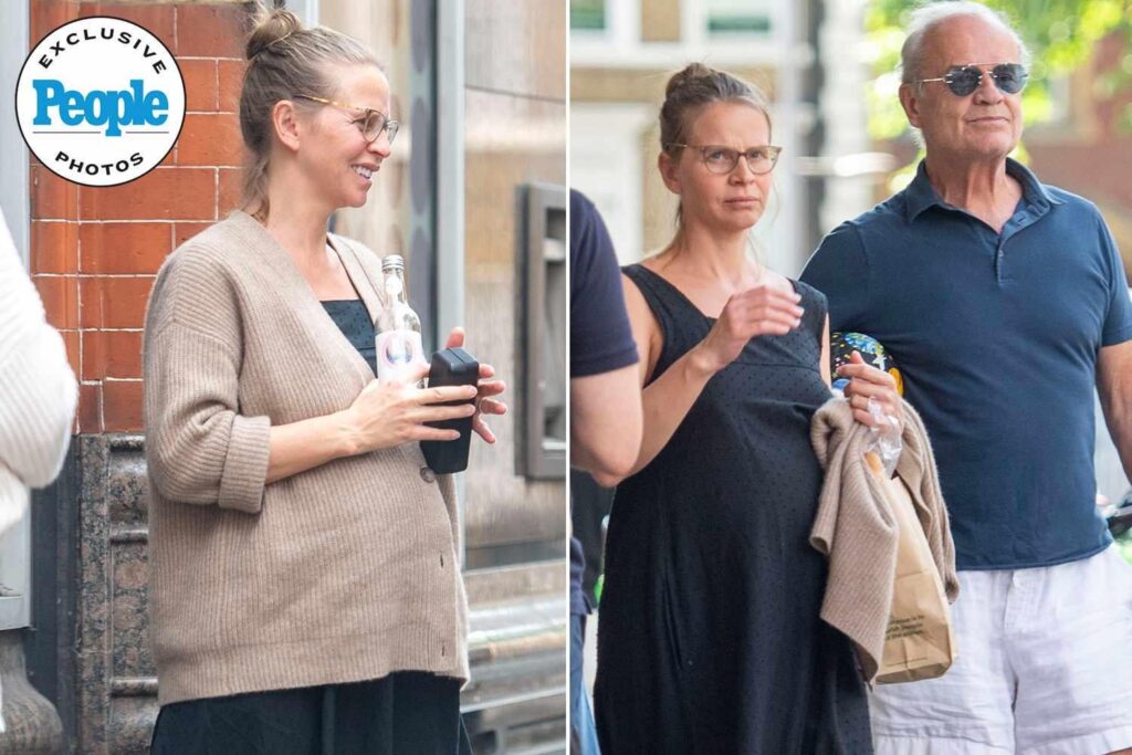 Kelsey Grammer wird ein Vater von 8 bei 70, als Frau Kayte Walsh das Baby Nr. 4 erwartet